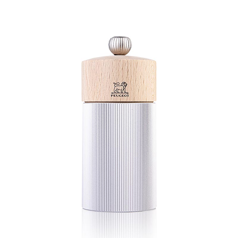 Zoutmolen LINE, aluminium/naturel, Peugeot, 1 stuk