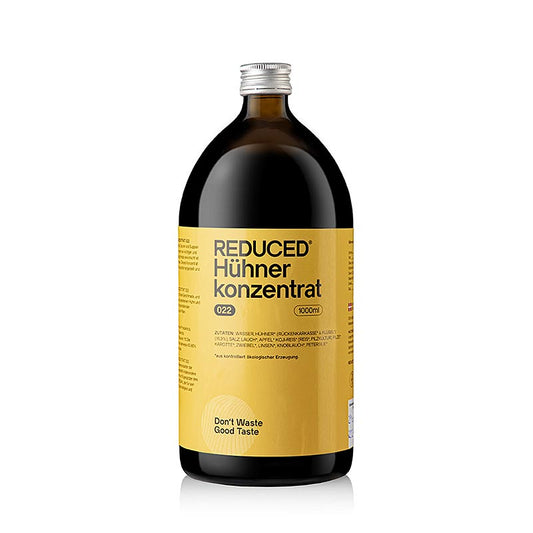 REDUCED Chicken Concentrate 022 - Kippenconcentraat, BIO, 1 l