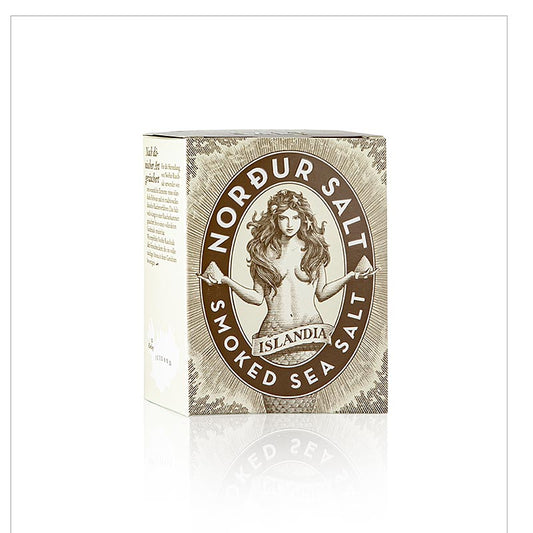 NORDUR IJslandse zoutvlokken, gerookt, 100 g