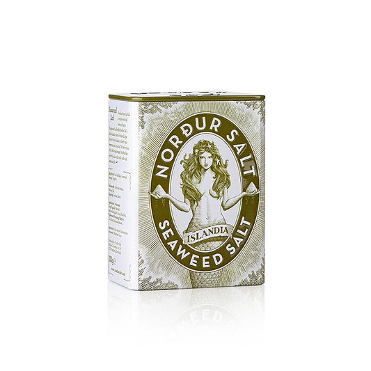 NORDUR IJslandse zoutvlokken, met zeewier, 100 g