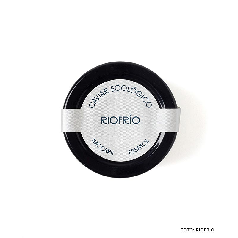 Riofrío Kaviaar Essence, korrelgrootte meer dan 3 mm, Naccarii, zonder conserveermiddelen, Spanje, BIO, 30 g