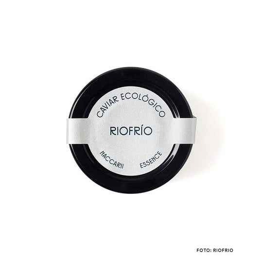 Riofrío Kaviaar Essence, korrelgrootte meer dan 3 mm, Naccarii, zonder conserveermiddelen, Spanje, BIO, 30 g