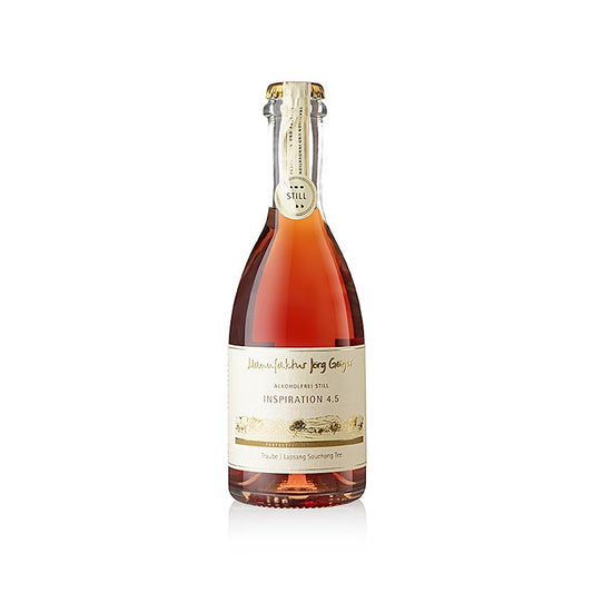 Jörg Geiger Inspiration 4.5 Druif Lapsang Souchong, stil, alcoholvrij, 375 ml