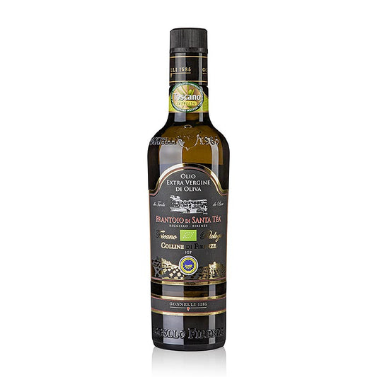 Extra vierge olijfolie Santa Tea Gonnelli "Colline di Firenze" IGP, BIO, 500 ml
