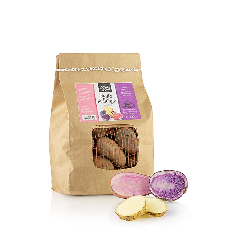 Kartoffelkult - Aardappel "bunte Drillinge", vers, 1 kg