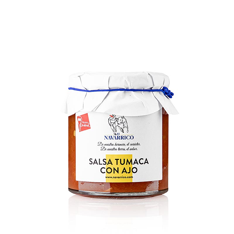 Salsa Tumaca con Ajo, tomatensaus met knoflook, Navarrico, 230 g