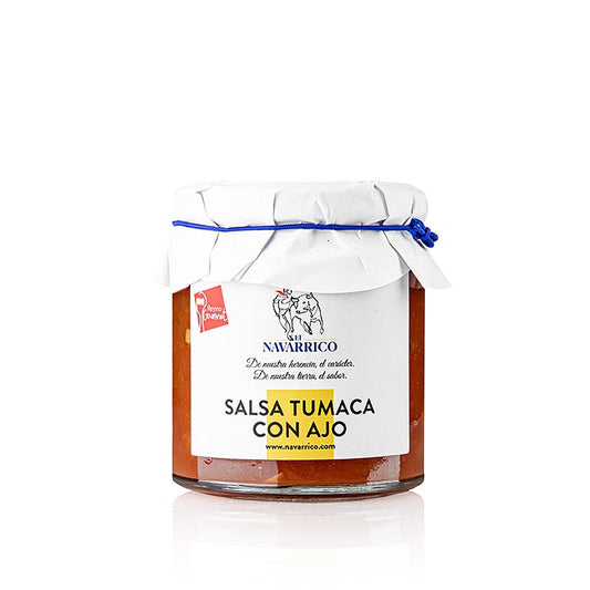 Salsa Tumaca con Ajo, tomatensaus met knoflook, Navarrico, 230 g