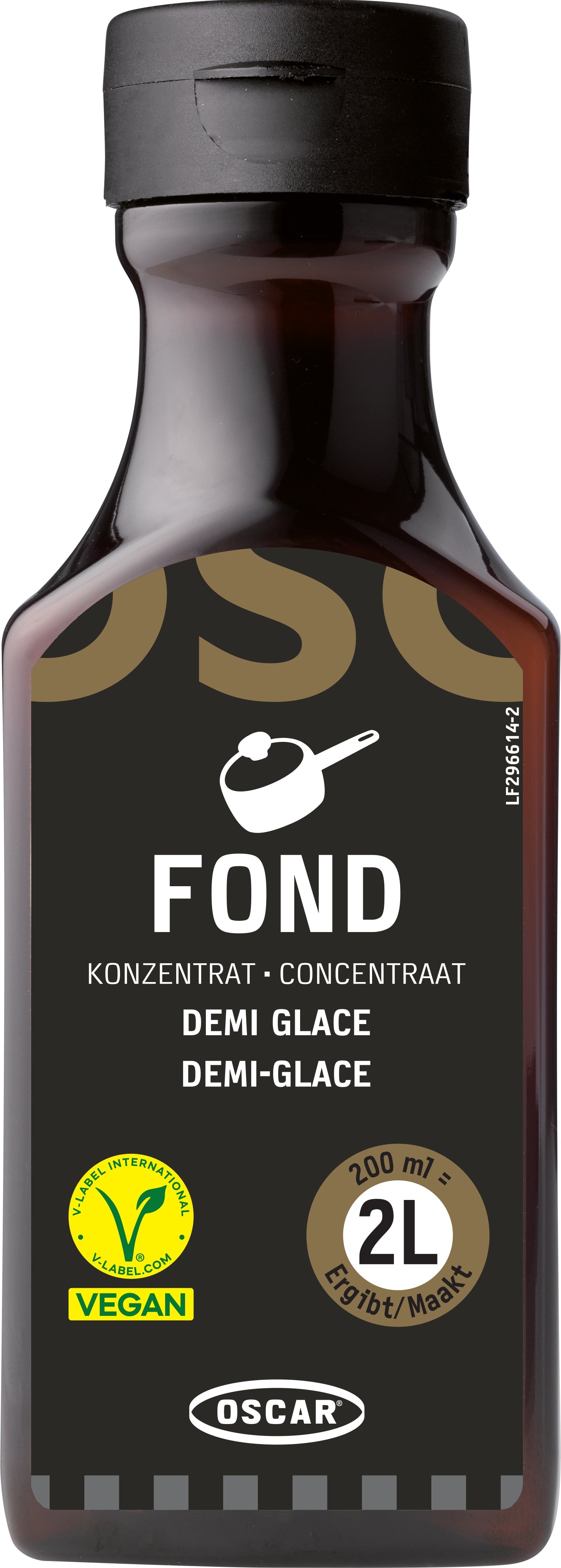 Oscar Concentraat Demi Glace, glutenvrij (voor ca. 2 l), 200 ml