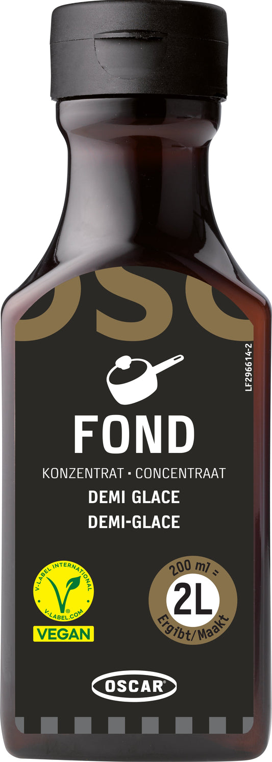 Oscar Concentraat Demi Glace, glutenvrij (voor ca. 2 l), 200 ml