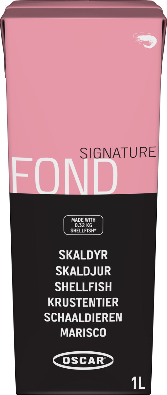 Oscar Signature schaaldierfond, vloeibaar, klaar voor gebruik, 1 l
