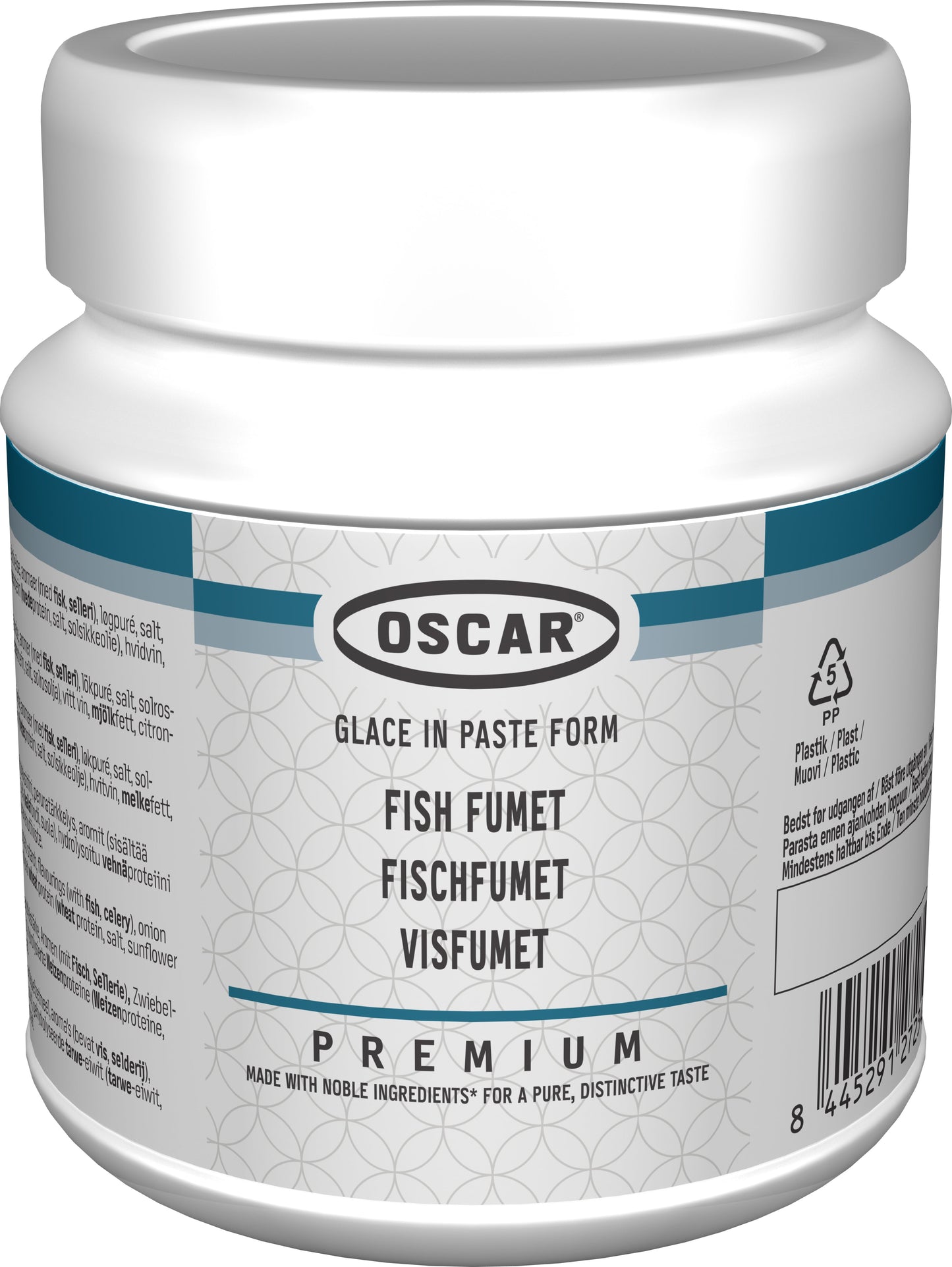 Oscar Premium visfond, pasteus (voor ca. 15 l), 630 g