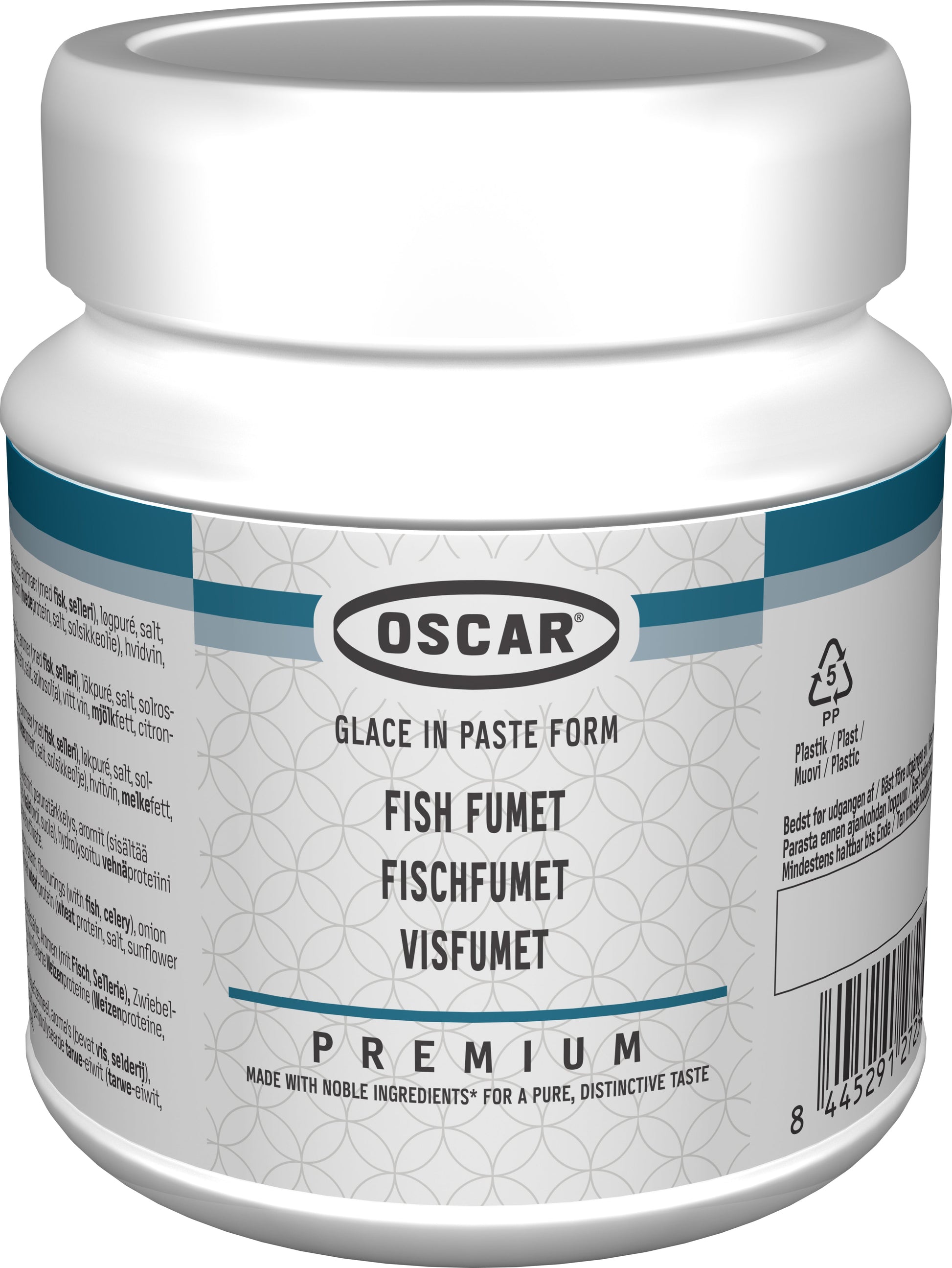 Oscar Premium visfond, pasteus (voor ca. 15 l), 630 g