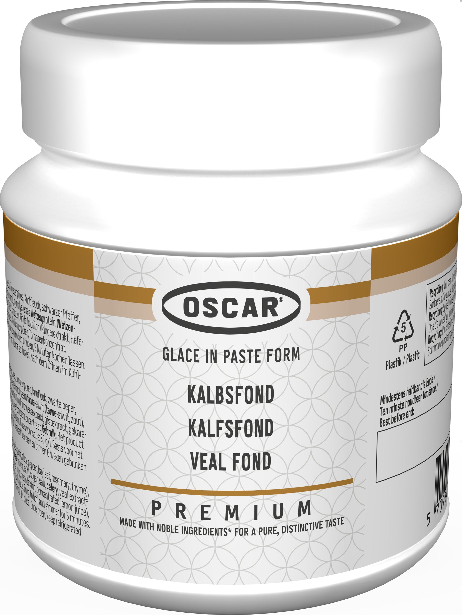 Oscar Premium kalfsfond, pasta (voor ca. 15 l), 640 g