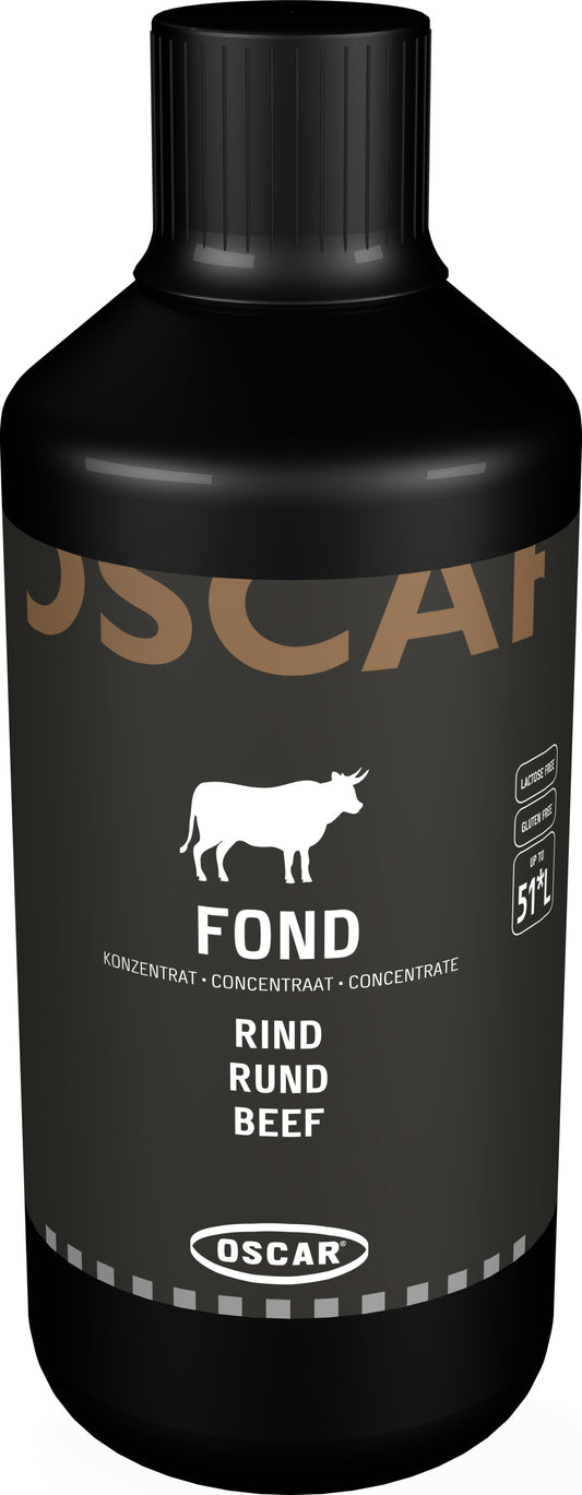 Oscar concentraat - runderfond, vloeibaar, glutenvrij, (voor ca. 51 liter), 1 l