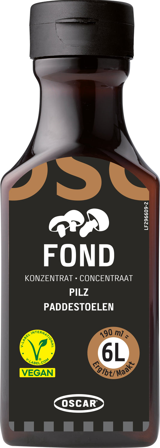Oscar concentraat - champignonfond, vloeibaar (voor ca. 9,5 l), 190 ml
