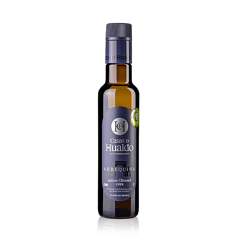 Extra vierge olijfolie Casas D Hualdo, 100% ARBEQUINA, Spanje, 250 ml