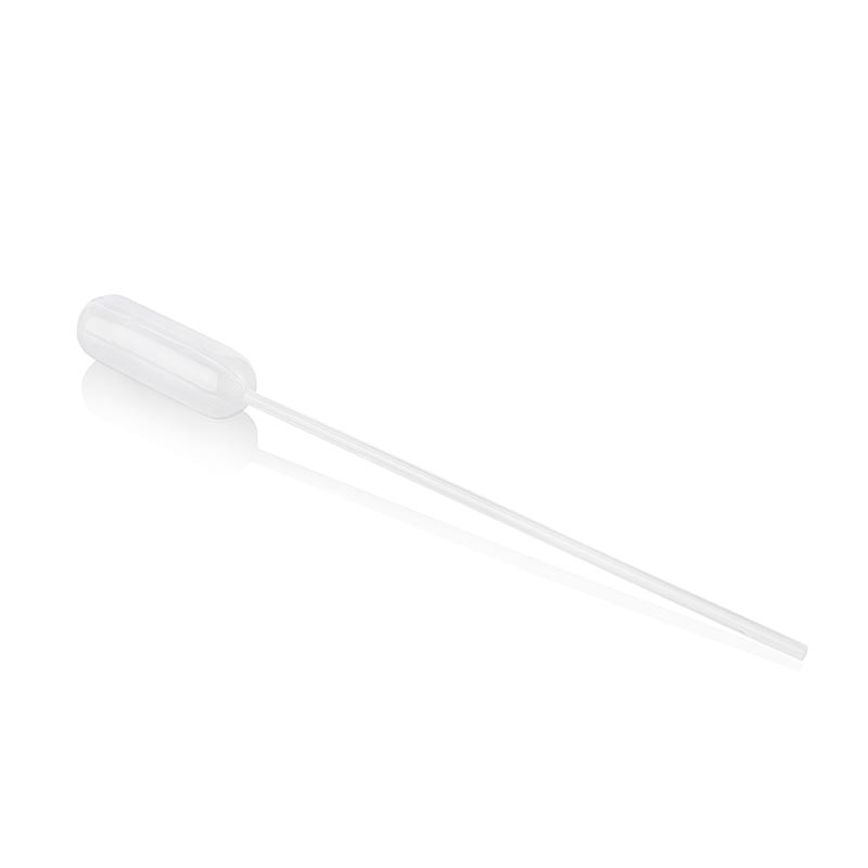 Pasteurpipet, kunststof, 15,5 cm, 4,5 ml, niet gegradueerd, 100% Chef, 500 stuks