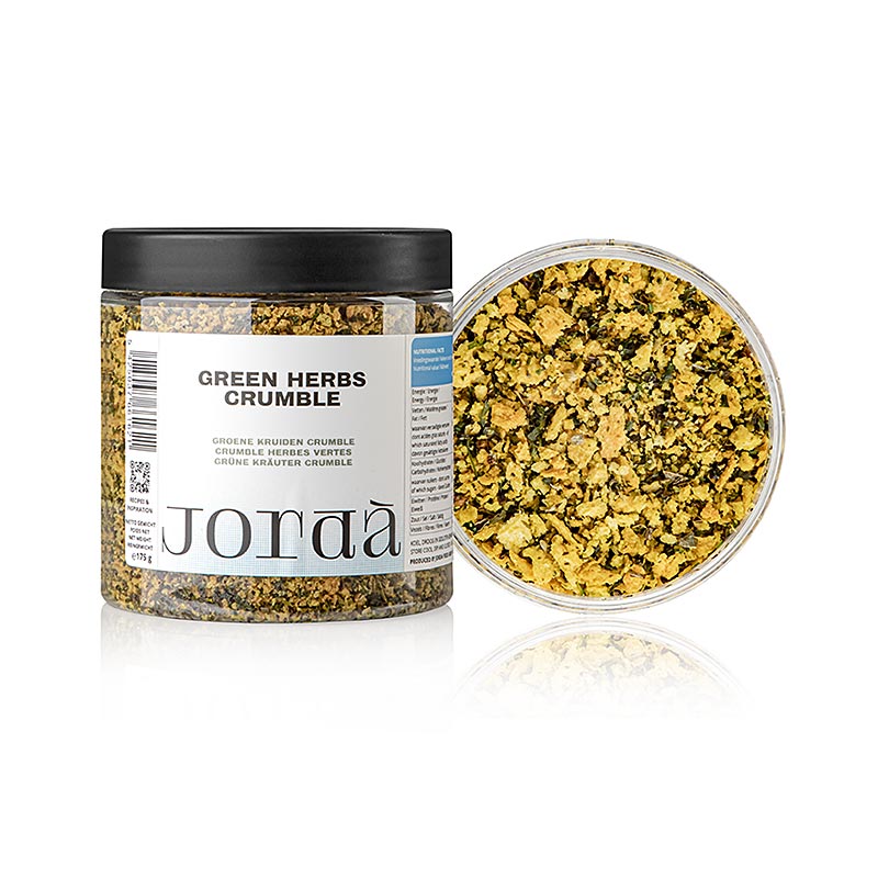 Jorda Crumble Green Herbs, groene kruiden & knapperig brood, 175 g