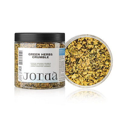 Jorda Crumble Green Herbs, groene kruiden & knapperig brood, 175 g