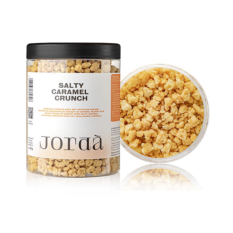 Jorda Crunch Salty Caramel, gebak met karamelsmaak, 400 g