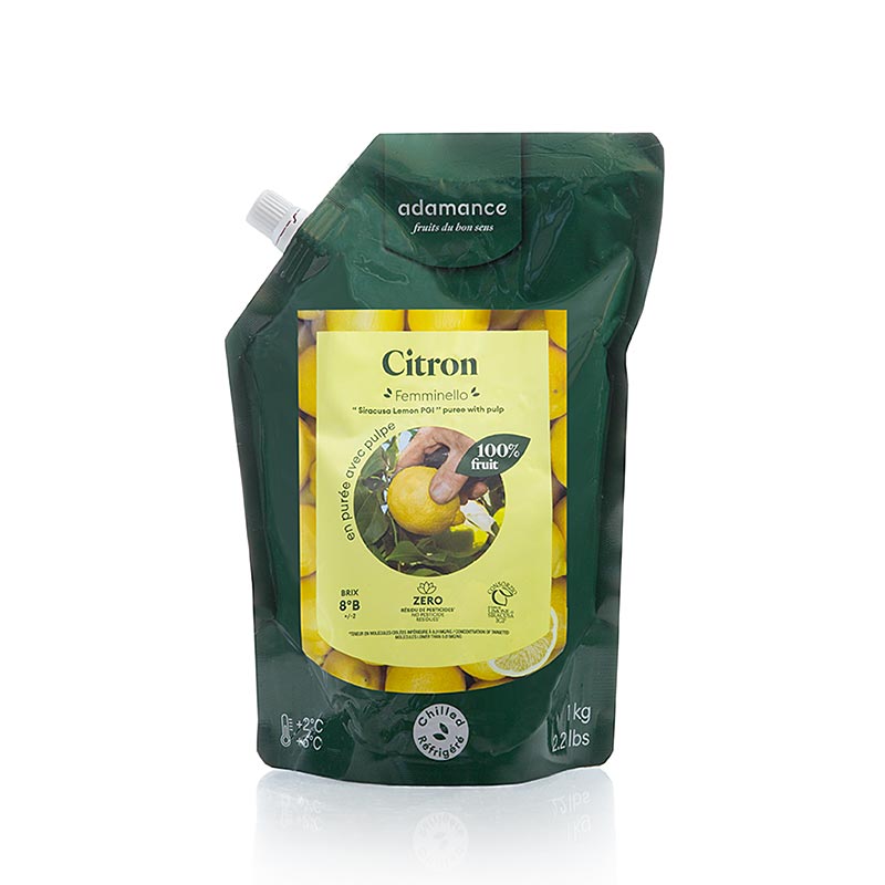 Adamance citroen (Femminello), ongezoet, gepasteuriseerd, 1 kg