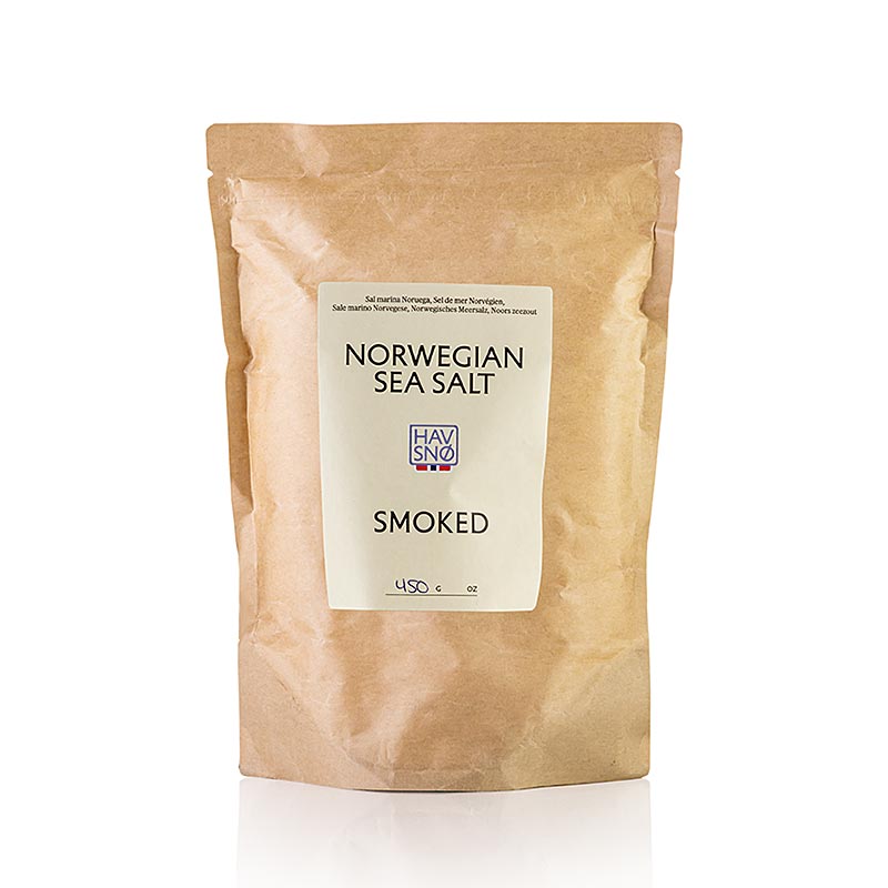 HAVSNØ gerookte zeezoutvlokken, Noorwegen, 450 g