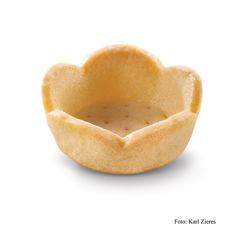 Desserttaartjes Classic, rond Flower, veganistisch, HUG, 1,784 kg, 184 stuks