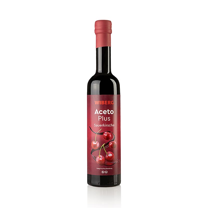 Wiberg AcetoPlus Zure kers, azijn-fruitbereiding, 500 ml