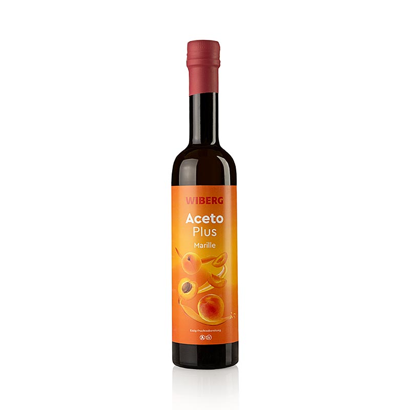 Wiberg AcetoPlus abrikoos, azijn-fruitbereiding, 500 ml