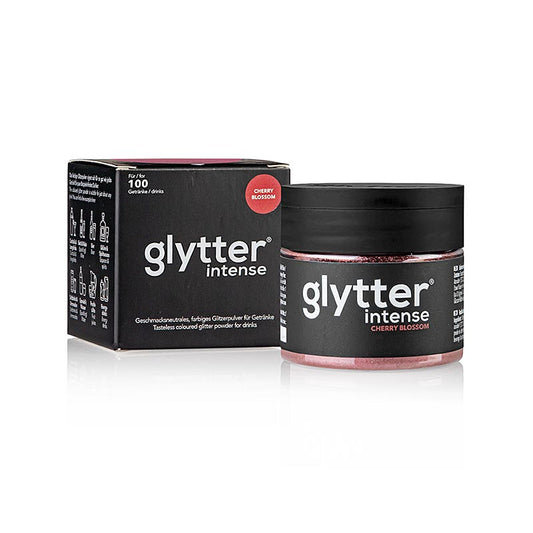 glytter "intense Cherry Blossom", voedingsglitterpoeder, (rood), 10 g
