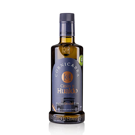 Extra vierge olijfolie Casas D Hualdo, 100% CORNICABRA, Spanje, 500 ml