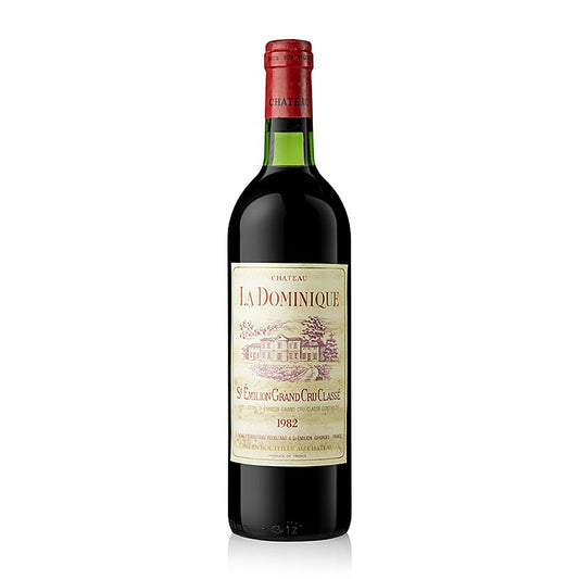 Chateau La Dominique 1982 1.Cru Classé Bordeaux, n.v.t. % vol., 93 PP, 750 ml