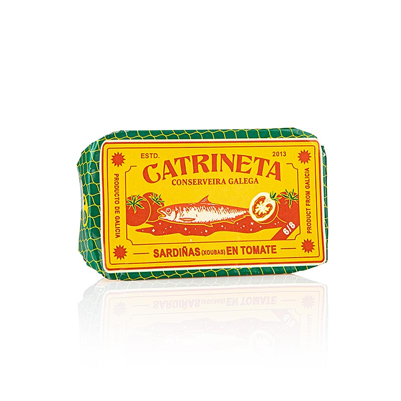 Sardines, XOUBAS, heel, in tomatensaus, Catrineta, 81 g