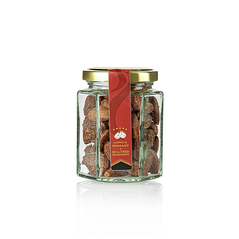 Gerookte amandelen, gezouten, 90 g