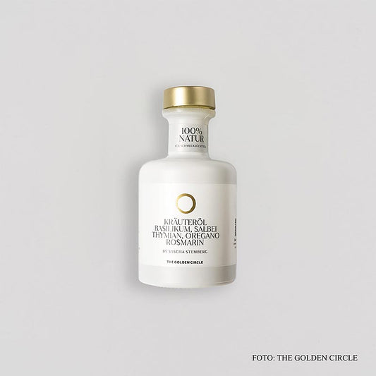 THE GOLDEN CIRCLE Vijf kruidenolie van Sascha Stemberg, 200 ml