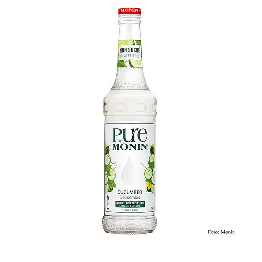 Monin PURE Cucumber (komkommer) ongezoet 1:25 concentraat, 700 ml