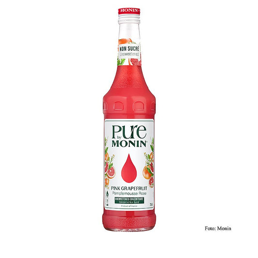 Monin PURE Pink Grapefruit ongezoet 1:25 concentraat, 700 ml