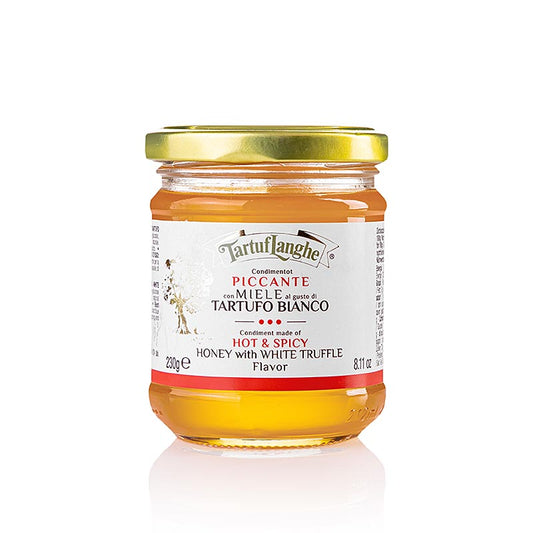 Tartuflanghe Scherpe honing met witte truffelsmaak 230 g