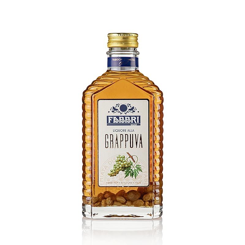 Fabbri Grappuva Grappalikeur met rozijnen 23 % vol., 700 ml