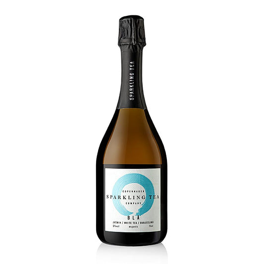 Copenhagen Sparkling Tea BLA Jasmijn, witte thee, Darjeel. Alcoholvrij, biologisch, 750 ml