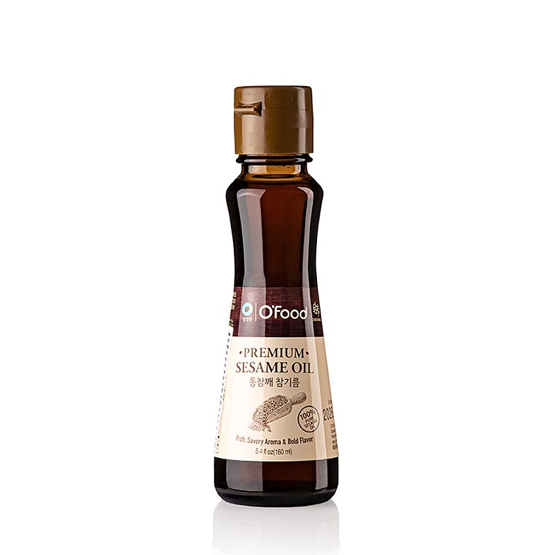 Sesamolie, geroosterd, Chung Jung One, 160 ml