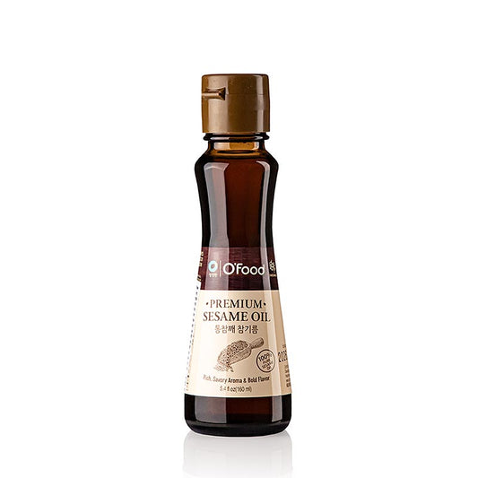 Sesamolie, geroosterd, Chung Jung One, 160 ml