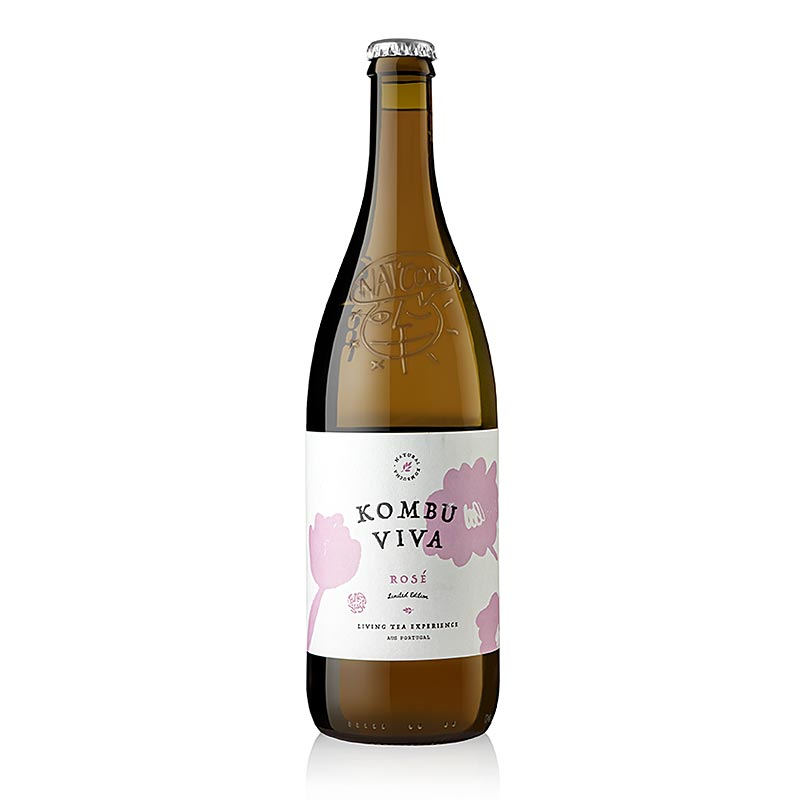 Niepoort Kombu Viva Rozenkombucha, alcoholvrij, Portugal, biologisch, 1 l
