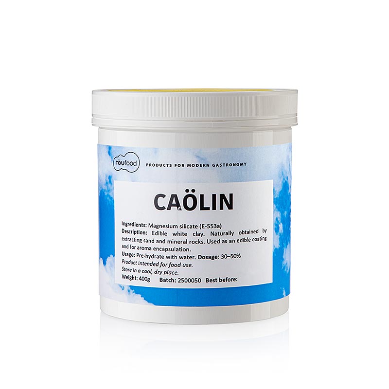 KAOLIN, textuurverbeteraar, TÖUFOOD (porseleinaarde), 400 g