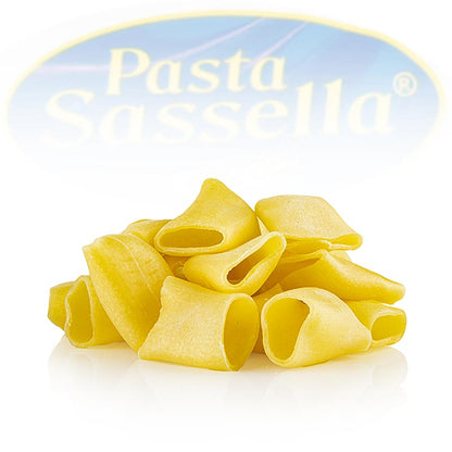 Verse paccheri, grote buisvormige pasta, Pasta Sassella, 300 g