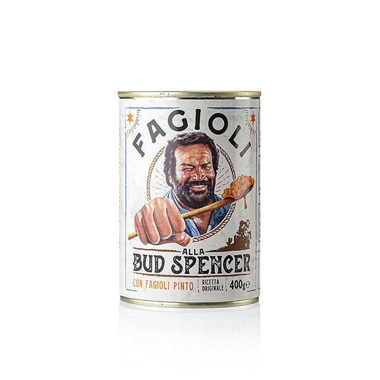 Fagioli alla Bud Spencer Original, borlottibonen in tomatensaus & spek, 400 g