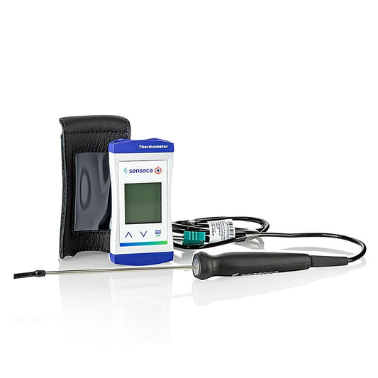 Digitale secondenthermometer ECO130, met insteekvoeler AX 131, 2-delig.