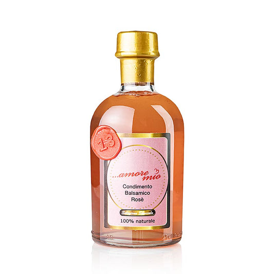Premium balsamico-condiment ROSÉ, Amore Mio, 250 ml