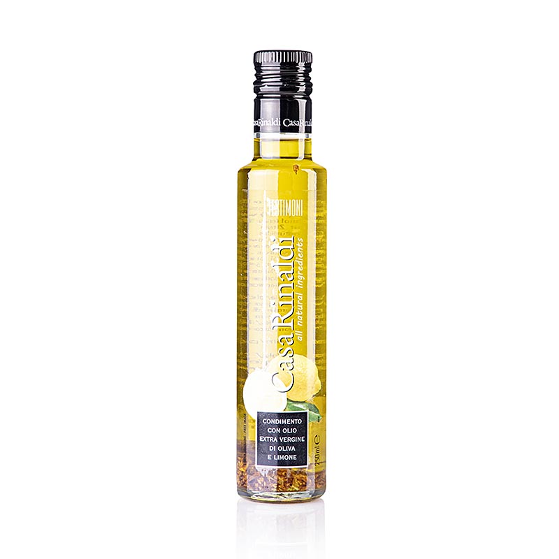 Extra vierge olijfolie met citroenextract, Casa Rinaldi, 250 ml