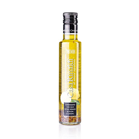 Extra vierge olijfolie met citroenextract, Casa Rinaldi, 250 ml